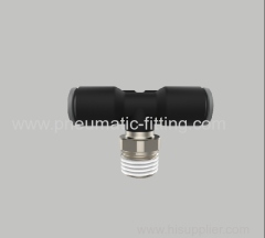 Legris Male branch Tee tube connector manufacturer in china push in fitting supplier in china