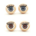 Doll eyes doll accessories movable doll eyes eyelash eyes simulated doll eyes