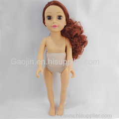 18 inch American naked doll