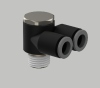 Legris Male Straight tubing connector manufacturer in china push in fitting supplier in china