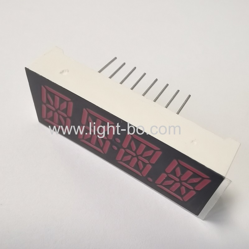 rotes Epoxid ultrahelles rotes 4-stelliges aphanumerisches LED-Display 14-Segment-gemeinsame Kathode für Taxameter
