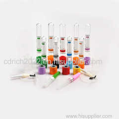 ESR Tube Plasma Tubes Evacuated Blood Collection 3.2% or 3.8% Sodium Citriate(1:4)Tubes Test Tube for Blood Sample Coll