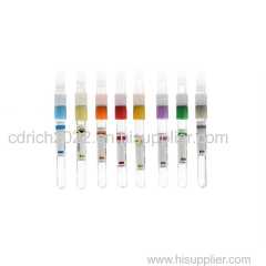 Clot Activator Tubes Evacuated Blood Collection Serum Tube Test Tube for Blood Sample Colletion (CE)