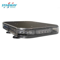 Starway Warranty Ambulance Warning Amber Flash Mini LED Strobe Lightbar aluminum dome warning led mini lightba