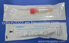 FDA Approved Single-Use Virus Specimen Collection Tube&Swabs (CE)