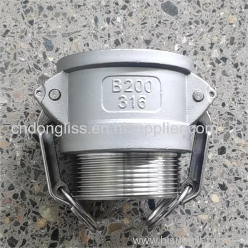 OEM manufacture stainless steel Cam Lock Quick Release Coupling cam lock hose fitting Type B