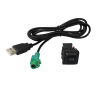 USB Male To Female Extension Cable For VW