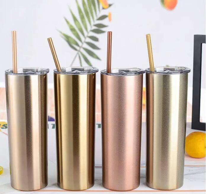 20 oz slim Tumbler coffee mug wholesale double wall stainless steel skinny tumbler