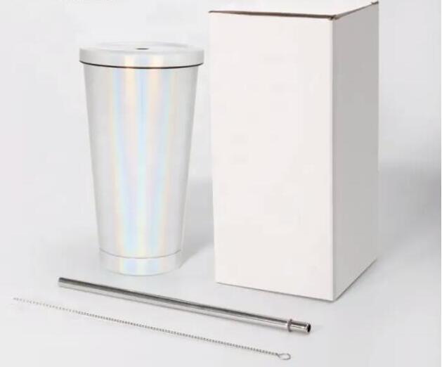 Classic Skinny Double Wall Water Thermo Mug Drinkware Vacuum Insulated Stainless Steel Tumbler with Straw Lid