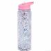 New Design Handle Cover Straw Water Bottle Double Layer Plastic Drinking Sport Water Bottle