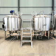 15 BBL Microbrewery for craft beer brewing with fermenters