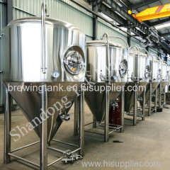 15 BBL Microbrewery for craft beer brewing with fermenters