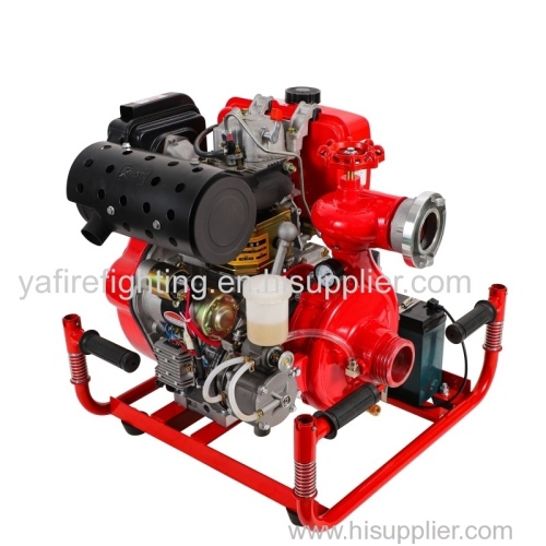 China diesel fire pump portable water pump emergency fire equipment