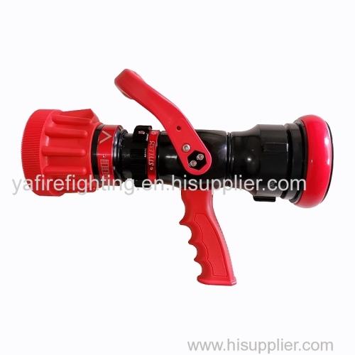 Multiple Purpose Handline fire hose Nozzle with pistol grip and 2.5 NH thread nozzle gun
