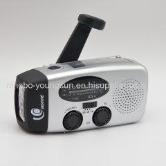 2023 New Emergency Multifunctional Solar Hand Mobile Power Radio