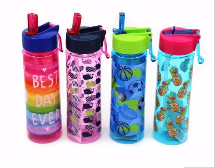 flat plastic water bottle design plastic drinking water bottle