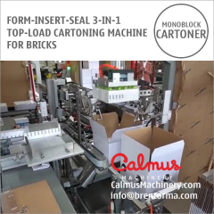 Form-Insert-Seal Case Packer Monoblock Cartoning Machine