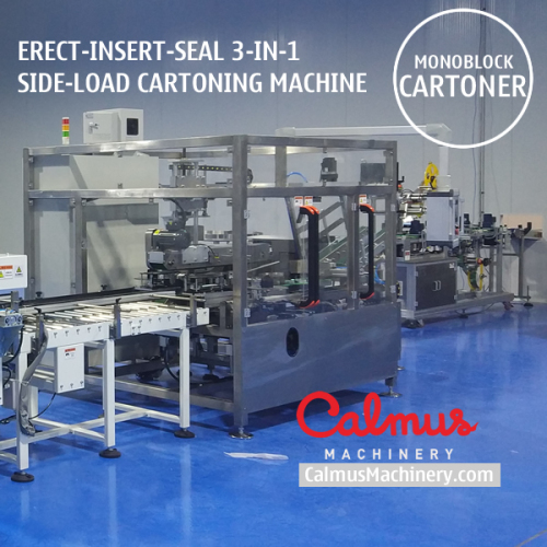 High-Speed Cartoning Machine Monoblock Side-Load Case Packer