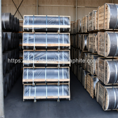 UHP 300-700mm Graphite Electrode Steelmaking Graphite Electrode for Sale