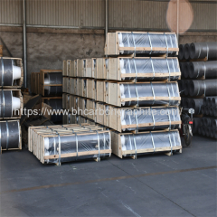 China Manufacturer High Power Carbon Power Graphite Electrode 100 200 300 400 500 600 700mm