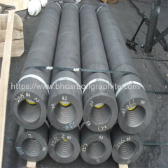 Graphite Electrode HP Shp UHP 400mm 450mm 500mm with Nipple Preset