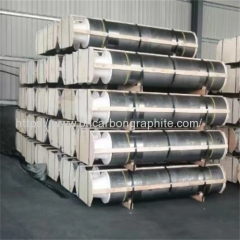 UHP 300-700mm Graphite Electrode Steelmaking Graphite Electrode for Sale