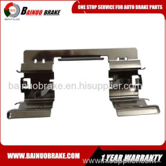 China Affordable Qualified Disc Brake accessories abutment hardware slide retaining clips springs for PC disc brake pads