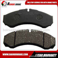 China factory direct CV Truck or Bus disc brake pad