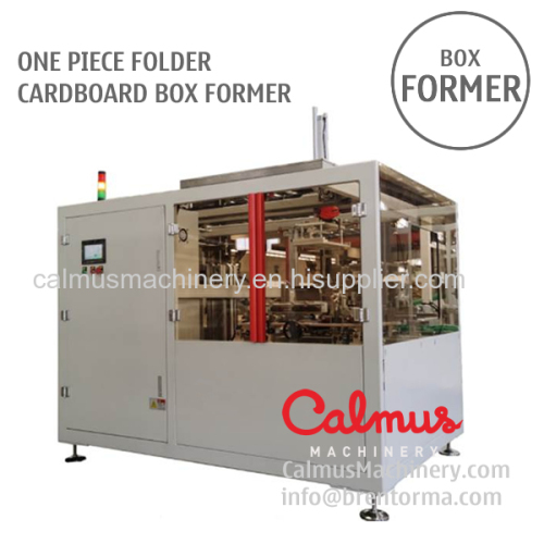 One Piece Folder Cardboard Box Forming Machine