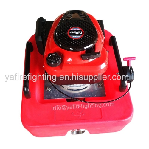 China 7HP Vertical centrifugal fire fighting pump floating pump bomba flotante Pompa Apung emergeny portable pump