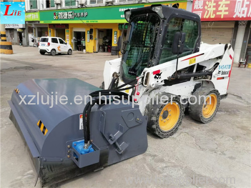 China skid steer pickup sweeper bucket sweeper for skid steer loader