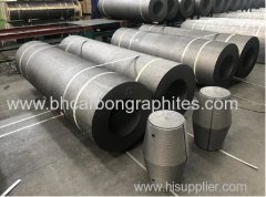 Dia.400-450mm HP UHP grade graphite electrode for steel production in arc furnace in stock