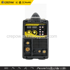 Crepow MULTIMIG200 PULSE PFC Inverter Multi Function MIG/STICK/LIFT TIG with PFC