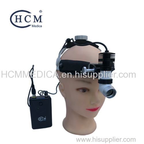 HCM MEDICA 5W High Power Endodontics Magnifying Emergency Surgery Headlamp Surgical Dental ENT Medical LED Head Light