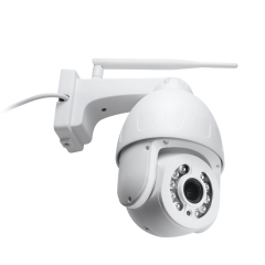 8MP Color IR vision human tracking 5-50mm 10X optical zoom P2P wireless wifi ip ptz camera two way talking smart camera