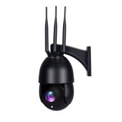 Auto human tracking 30x auto zoom P2P mobile control 4g wifi wireless ip speed dome camera two way audio track camera