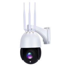 Auto human track 30x auto zoom 4g sim card wifi ip speed dome surveillance camera two way talking 4g wireless 5mp camera