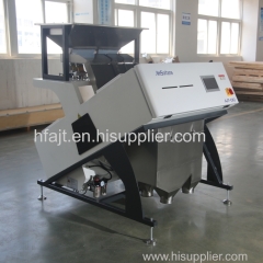 High configuration CCD Rice Color Sorter commercial color sorter 2 chutes 128 channels