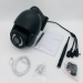Full black 5mp color IR vision 5X auto zoom 4g sim card wifi surveillance ip camera P2P mobile control security camera