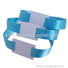 RFID Wristband Tag/PVC One-off Using Wristband Tag