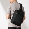 Sling Bag Shoulder Bag Crossbody Bag Casual Chest Bag For Men With USB Charging Port Ipad Cross Bag