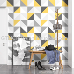 Best price living room decorative 3d hd diamond design vinyl wallpapers wall coating