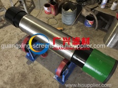 pipe base screen for sand control