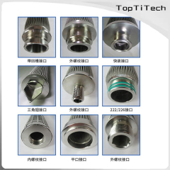 The Stainless Steel Folded Filter Element From TopTiTech