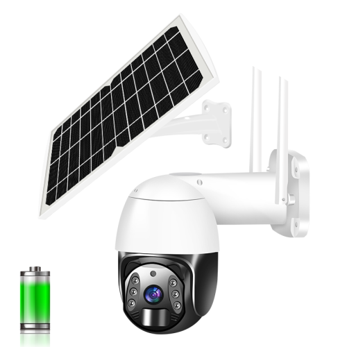 1080p Farb-Ir-Vision-Solarpanel-Netzteil Tuya Smart Life App Mobile Control Smart Home-Überwachungskamera