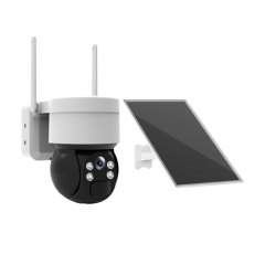 2MP Tuya smart life mobile control 4g solar power ip camera Battery Recharging wifi wireless ip ptz security camera