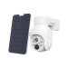 Tuya smart life solar wifi ip ptz camera cloud storage waterproof outdoor indoor recharge 4g surveillance camera