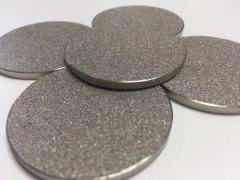 Porous 0.5 micron SS316L stainless steel filter discs filter disks