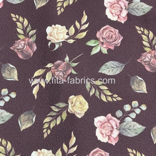 100% Polyester Liverpool Printed Fabric