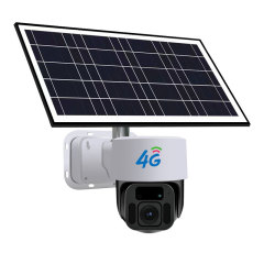 2MP 20W Solar panel power battery recharging 4g wifi wireless ip ptz camera 24H continue working P2P Battery wifi camera